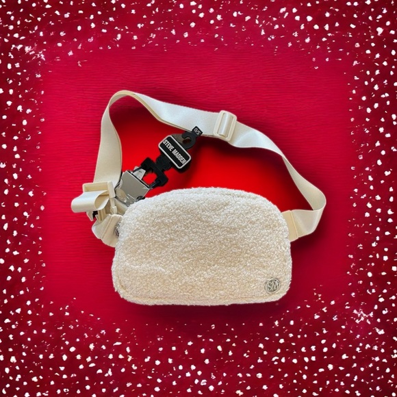 Steve Madden Sherpa Waist Bag - Picture 1 of 5